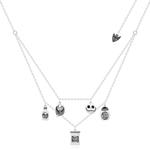 Jack and Sally Spell Charm Necklace