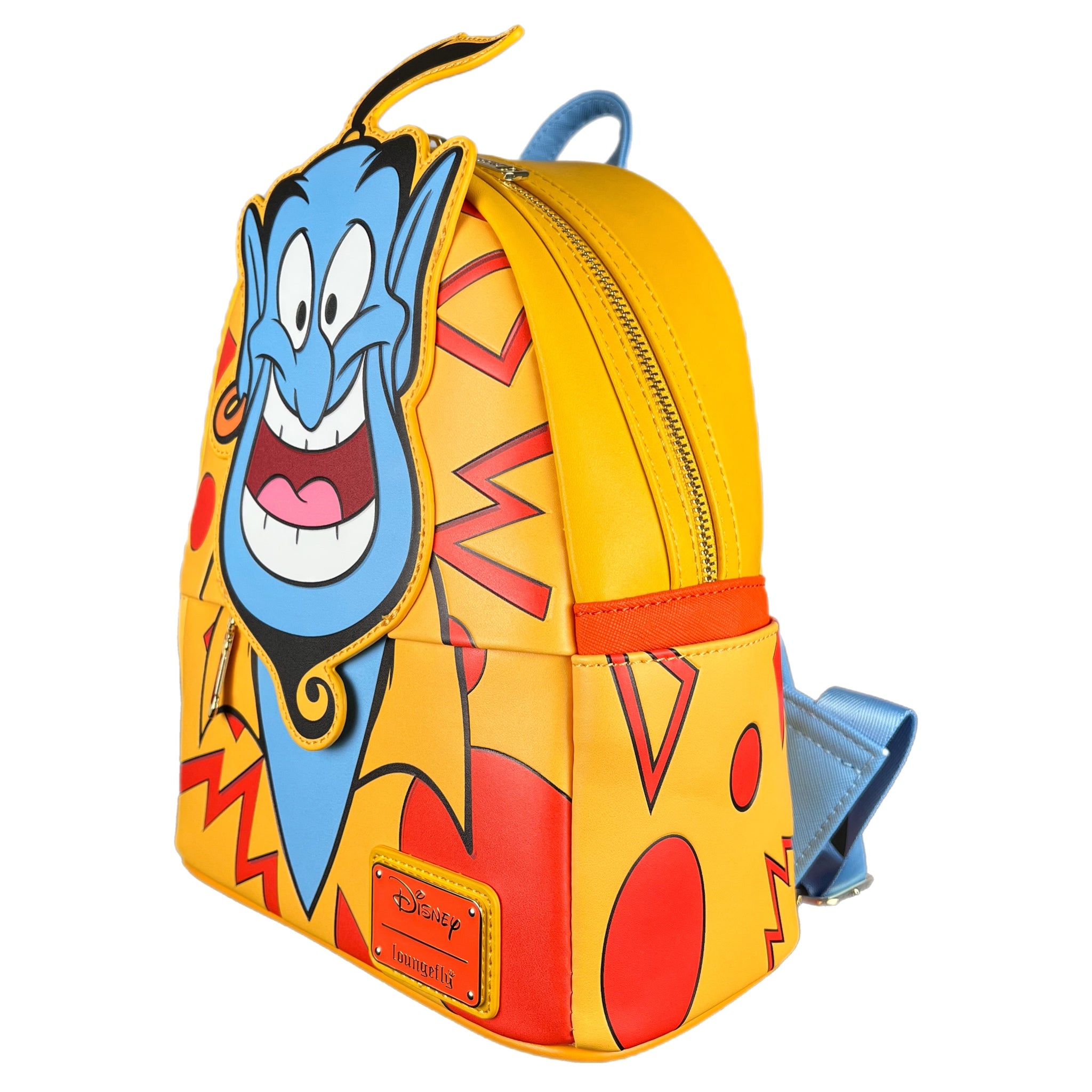 Colorful Disney Aladdin Genie Loungefly 2024 exclusive Exclusive mini backpack new