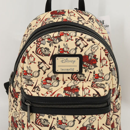 Alice in Wonderland Tattoo AOP Mini Backpack