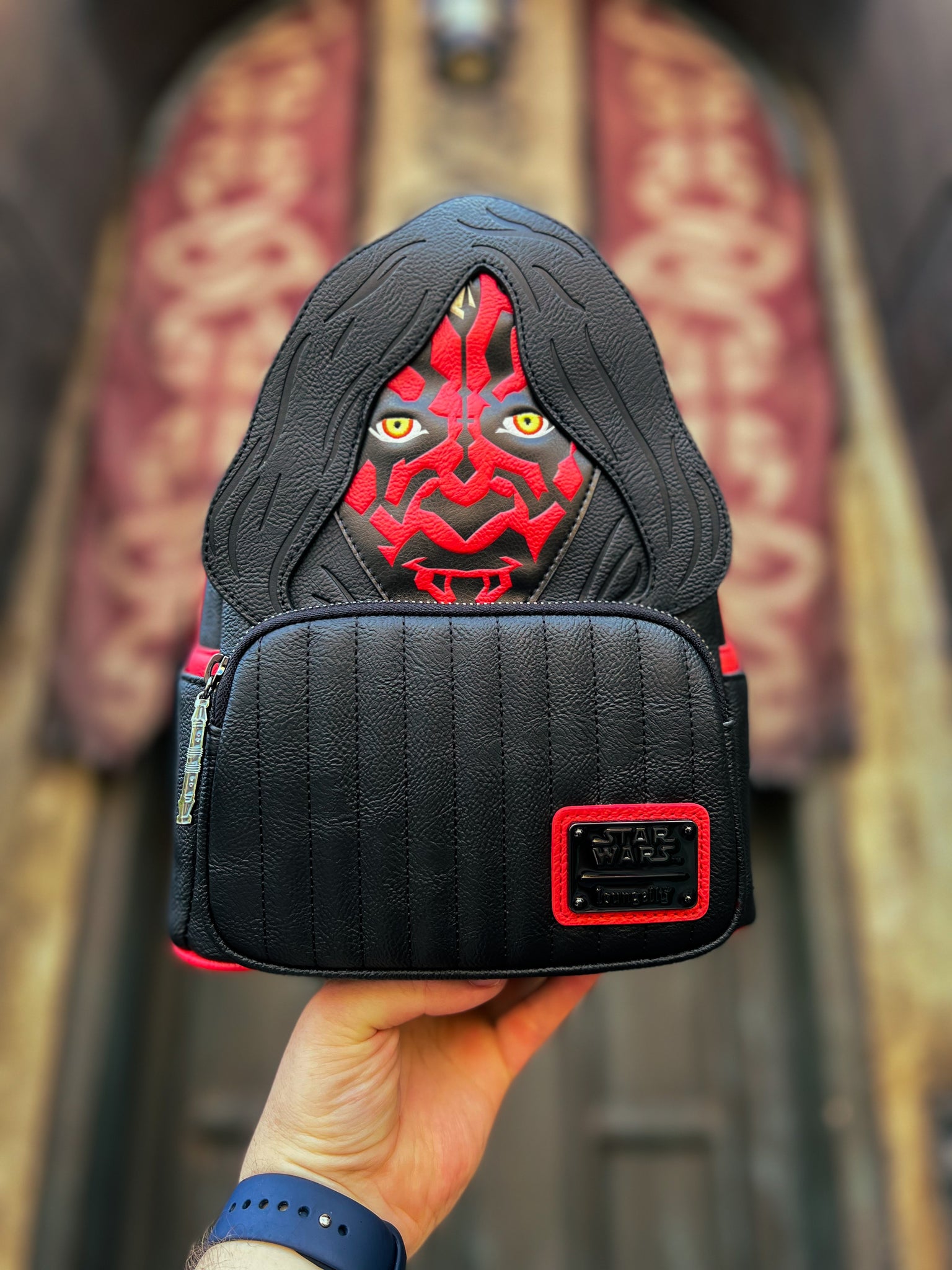 Darth maul loungefly backpack Clearance