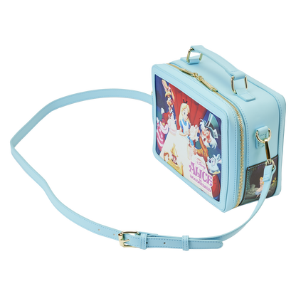 Alice in Wonderland Classic Movie Lunchbox Crossbody Bag Loungefly