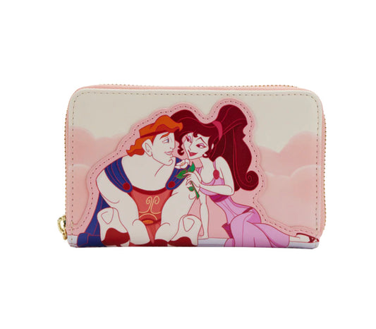 Hercules 25th Anniversary Hercules and Megara Zip Around Wallet