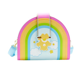 Care Bears Funshine Bear Rainbow Swing Crossbody Bag