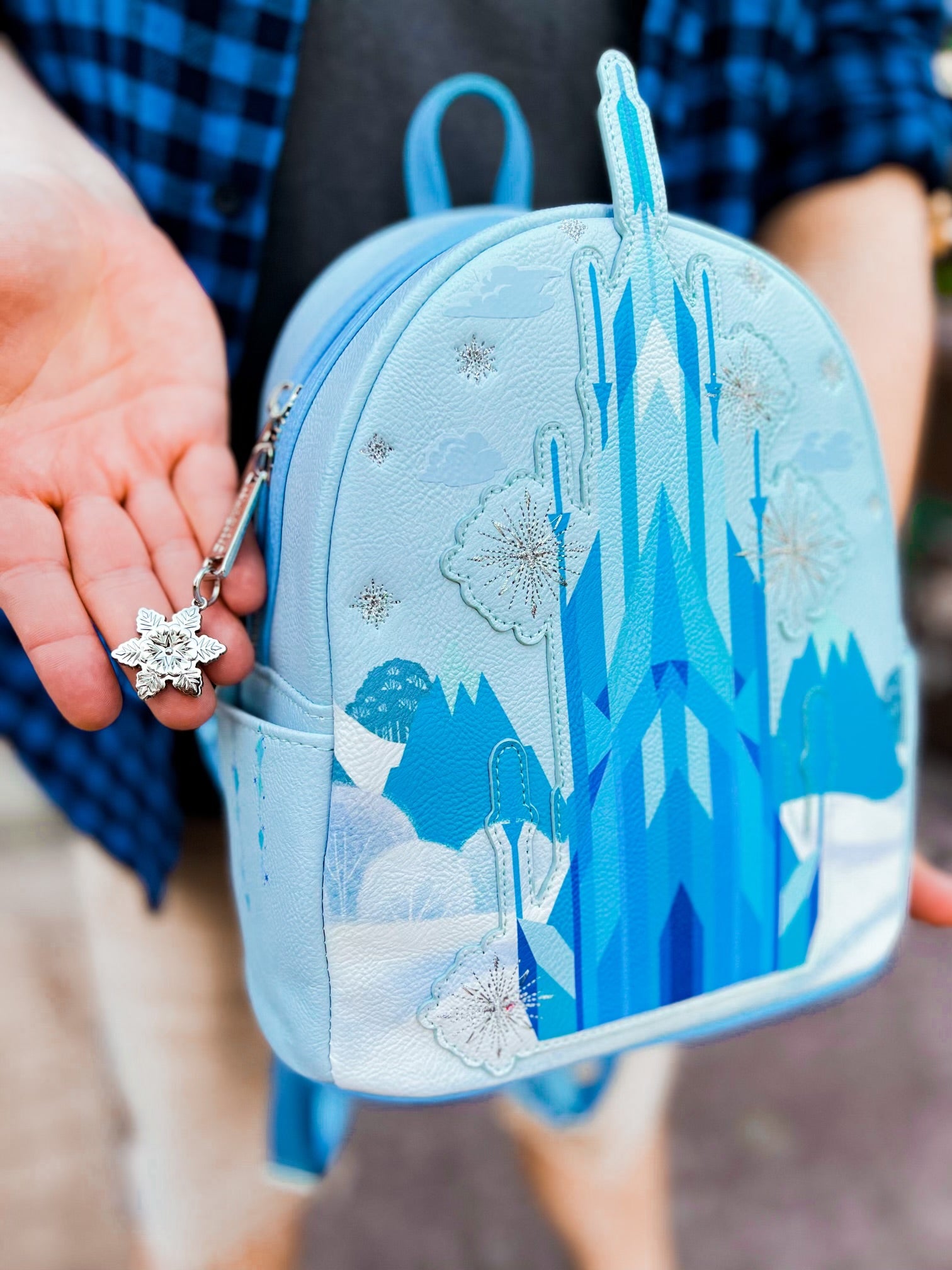 elisa logo mini backpack Bag Disney Loungefly Sac A Dos Elsa Ice Castle Exclu - Bag BT21 Jelly Candy Treats Color:Pretty Ugly Show love for your JACKALL