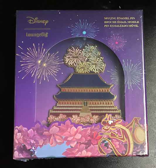 Mulan Castle Collectors Boxed Pin