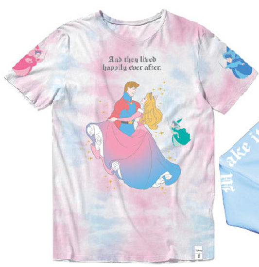 Sleeping Beauty Make It Pink - Blue Tee