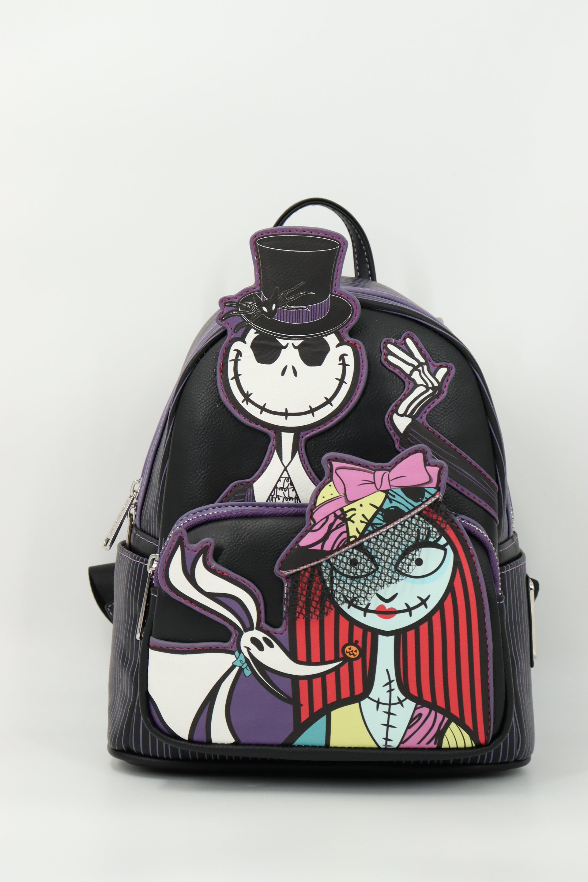 jack and sally mini backpack Loungefly Disney Nightmare Before Christmas Dapper Day Jack And Sally Mini Backpack