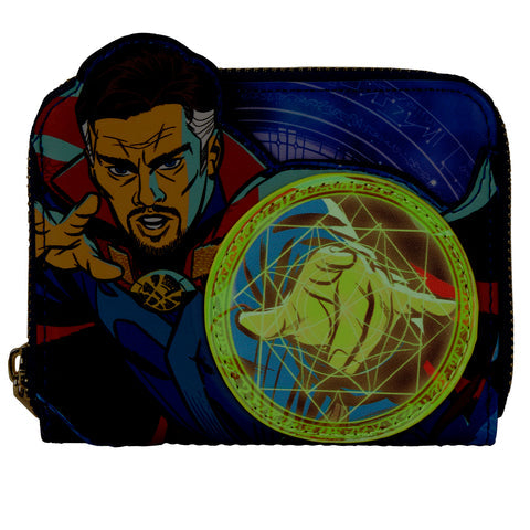 Doctor Strange Glow in the Dark Zip Around Wallet