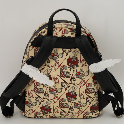 Alice in Wonderland Tattoo AOP Mini Backpack