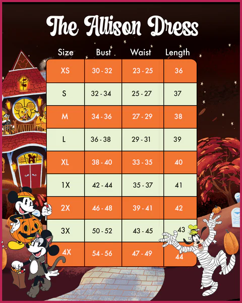 Stitch Shoppe Disney Haunted House Allison Dress