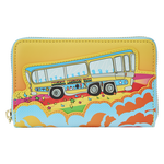 The Beatles Magical Mystery Tour Bus Zip Around Wallet