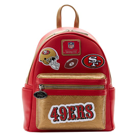 LF NFL San Francisco 49ers Patches Mini Backpack