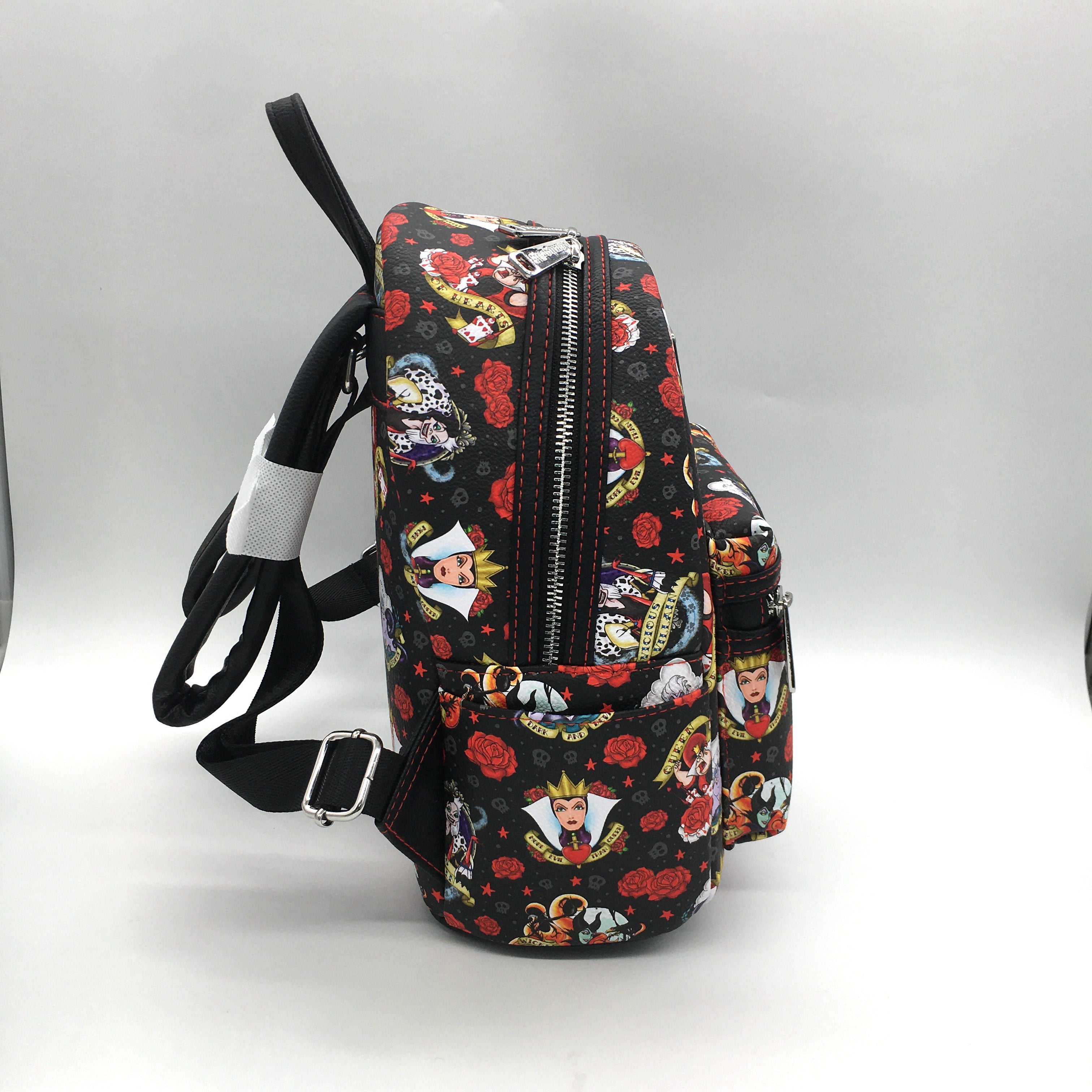 Disney Villains Tattoo AOP Mini Backpack