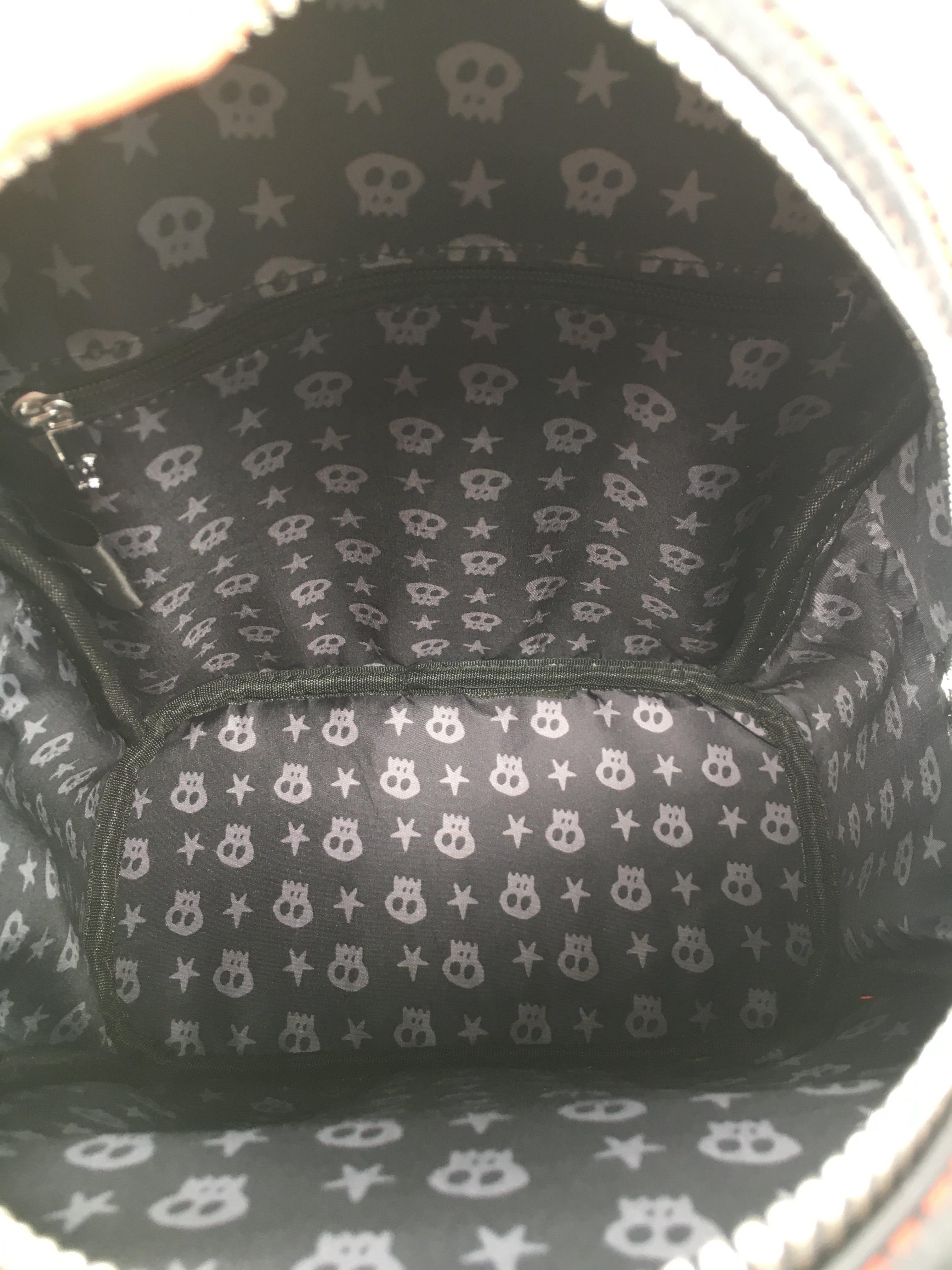 Disney Villains Tattoo AOP Mini Backpack 4