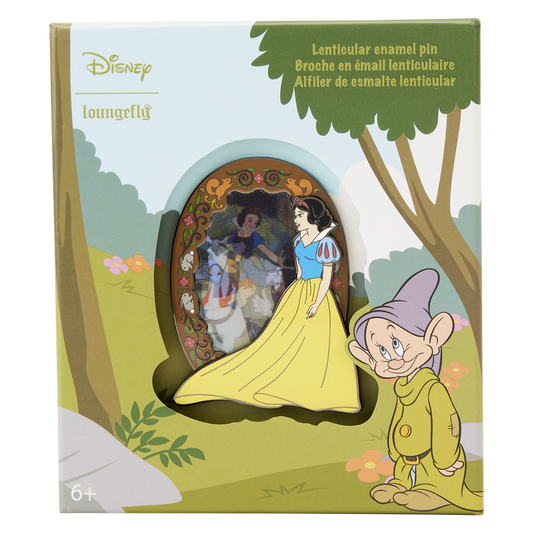 Snow White Lenticular Princess Series 3" Collector Box Pin