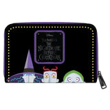 Nightmare Before Christmas Lock Shock Barrel Oogie Boogie Ziparound Wallet