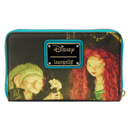 Brave Princess Scenes Zip Around Wallet