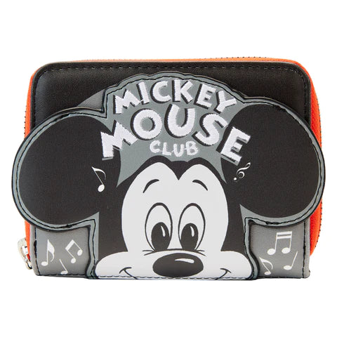 Disney100 Mickey Mouse Club Zip Around Wallet