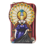 Snow White Evil Queen Throne Zip Around Wallet