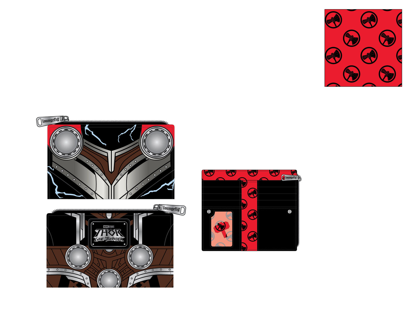 Marvel Thor Love & Thunder Cosplay Wallet