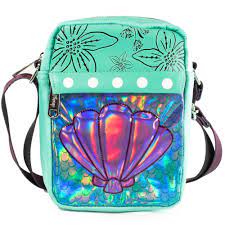 Disney Little Mermaid Iridescent Shell Crossbody