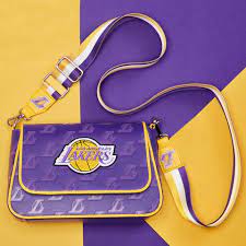 NBA Los Angeles Lakers Logo Crossbody Bag 3