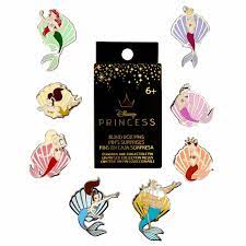Loungefly Disney Little Mermaid Shells Blind Box Pins