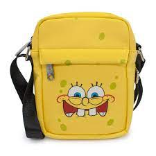 Spongebob Women's Crossbody Biting Lip