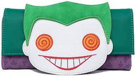 Batman Joker Eyes Pop! by Loungefly Flap Wallet
